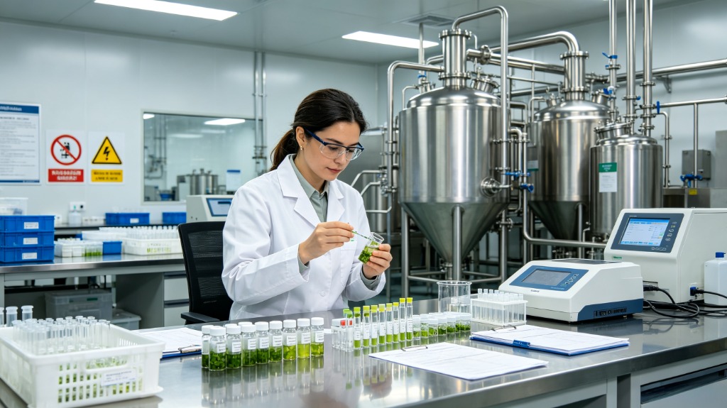 KangPure GMP-certified botanical extraction facility for Centella Asiatica Extract manufacturing