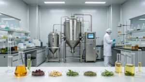 Professional Plant Extract Source Factory Scenario